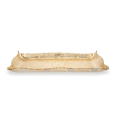 DRAPPEGGI PIZZO LEAVERS GOLD VASSOIO BIG