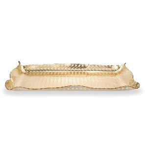 DRAPPEGGI PAGLIA DI VIENNA GOLD VASSOIO SMALL