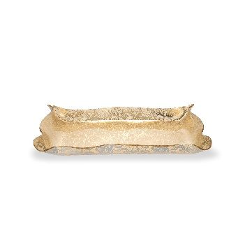 DRAPPEGGI PIZZO LEAVERS GOLD VASSOIO SMALL