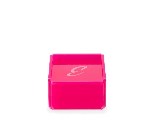 SCATOLINA  VIOLET  "E, e"  FUXIA