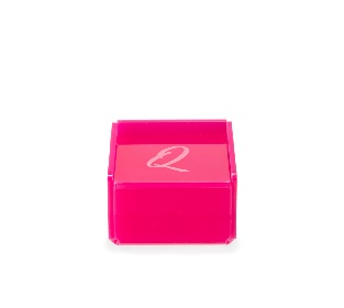 SCATOLINA  VIOLET  "Q, q"  FUXIA