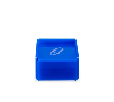 SCATOLINA  VIOLET  "O, o"  BLU