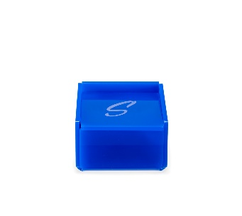 SCATOLINA  VIOLET  "S, s"  BLU