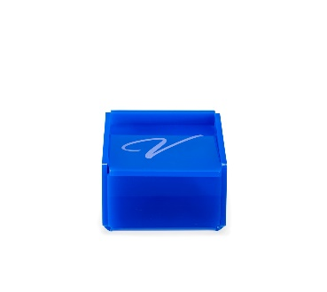 SCATOLINA  VIOLET  "V, v"  BLU