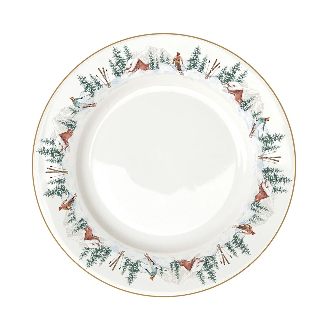 PIATTI CHALET 6 POSTI TAVOLA 18PZ