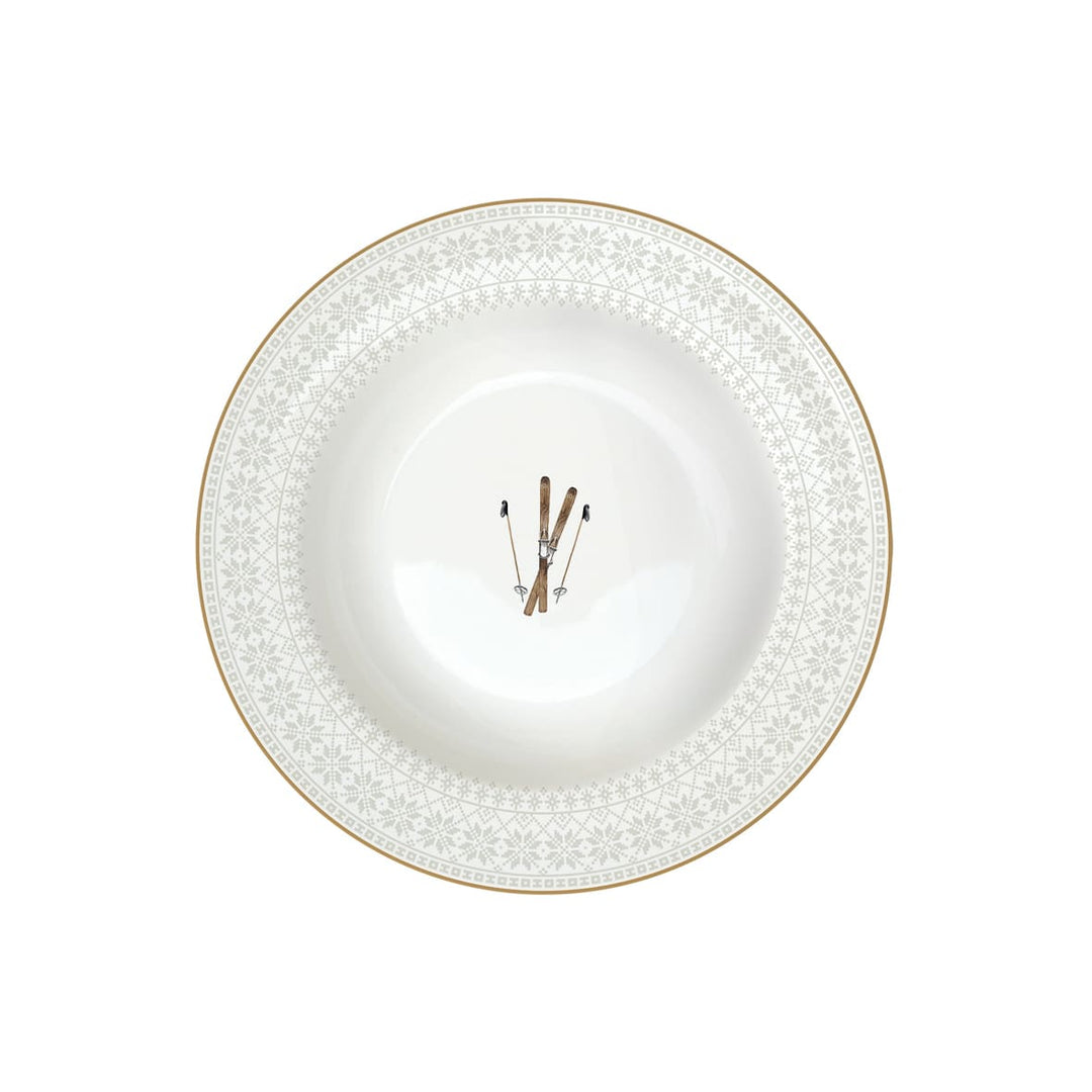 PIATTI CHALET 6 POSTI TAVOLA 18PZ