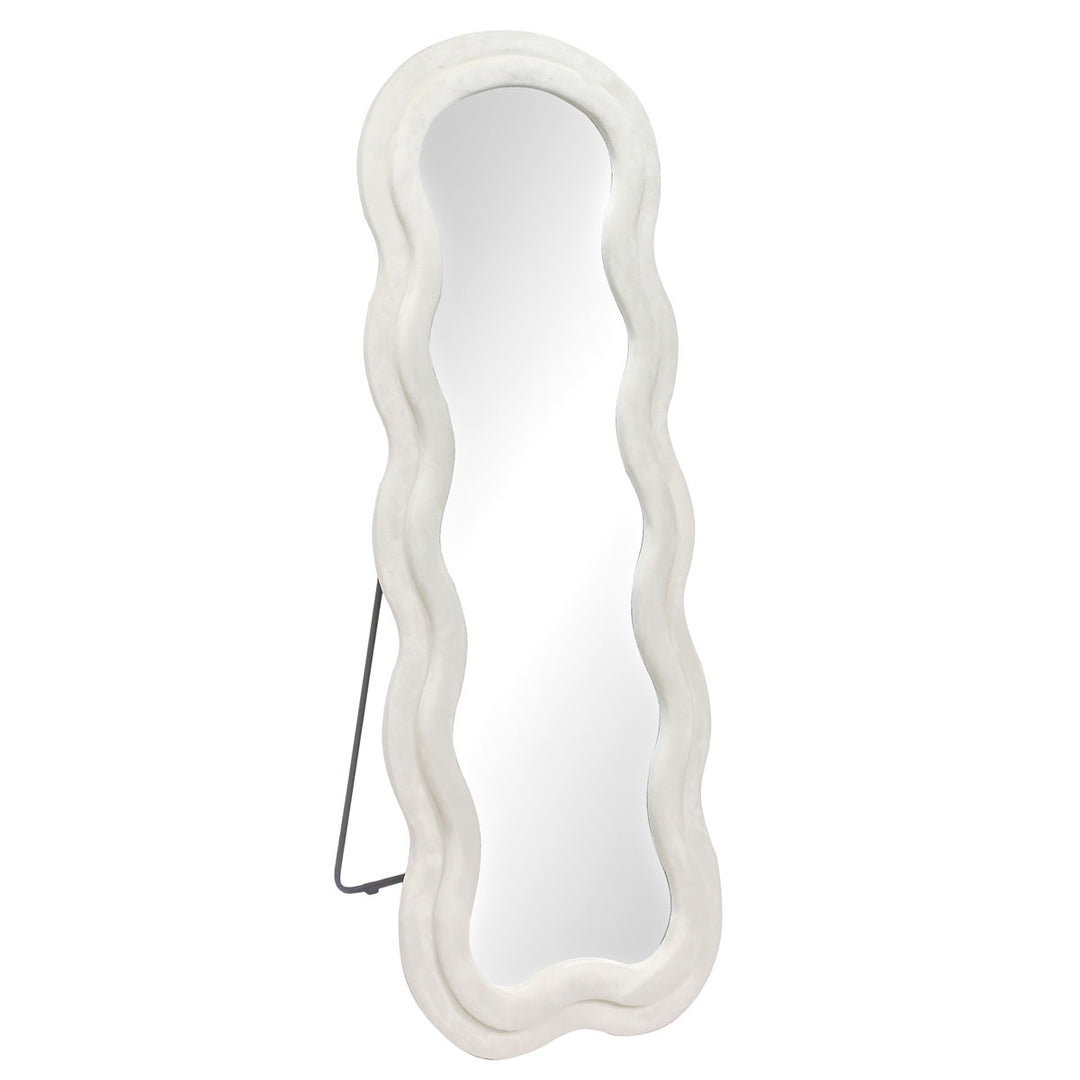 Specchio cornice ondulata BOUCLE
