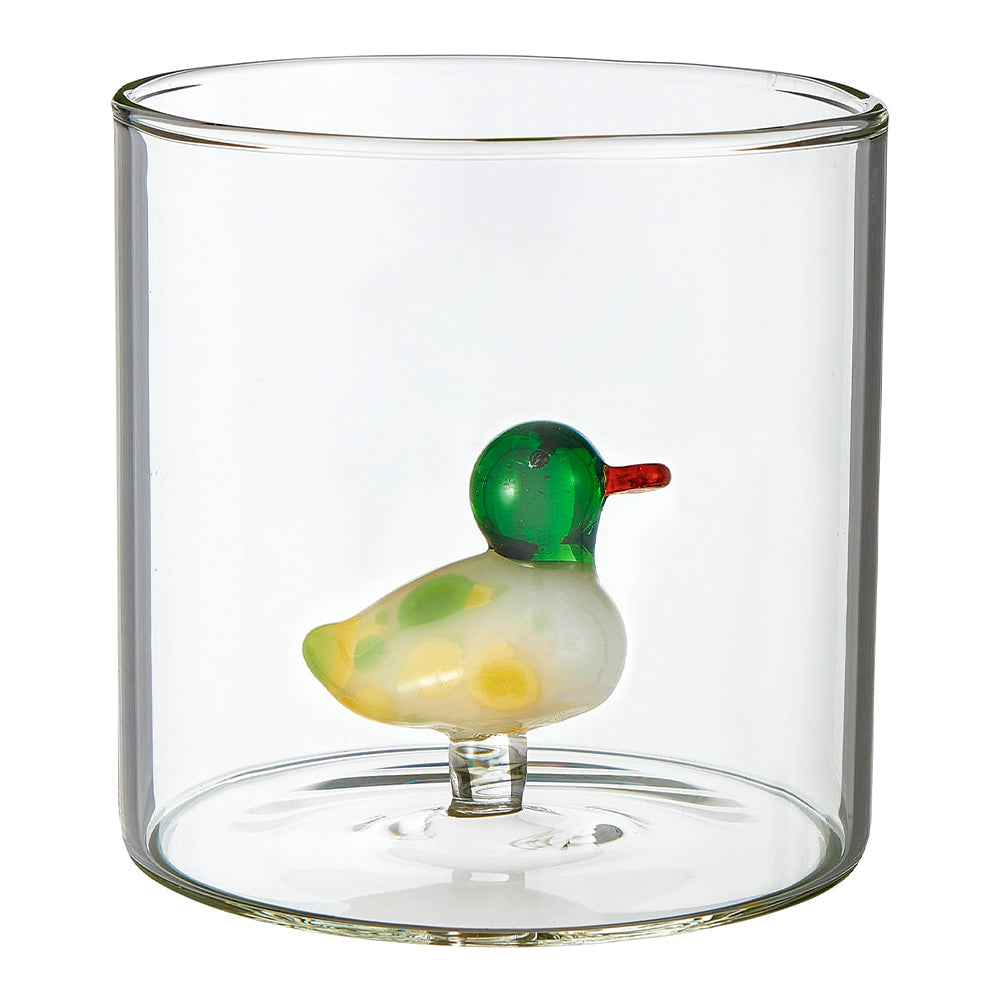 Set 6 bicchieri animaletti vetro borosilicato