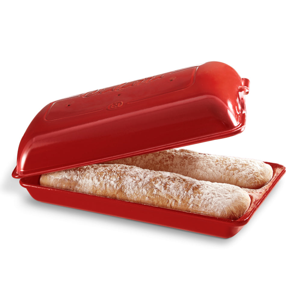 Stampo pane ciabatta Grand Cru 1,2 L rosso