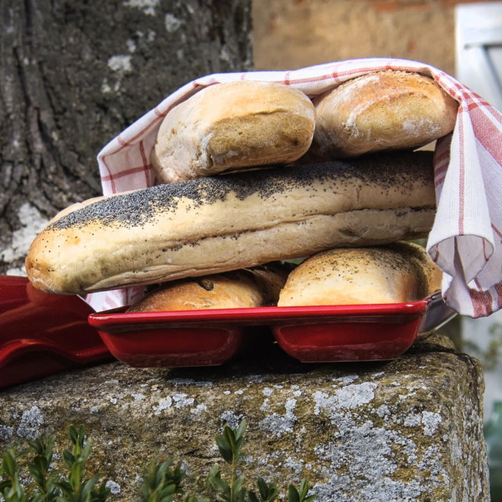 Stampo pane ciabatta Grand Cru 1,2 L rosso