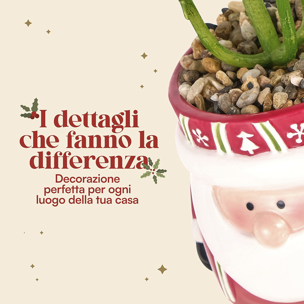 VASO BABBO NATALE PAFFUTO