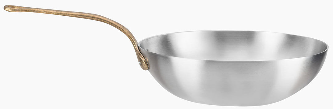 Wok saltapasta con manico in fusione di ottone Academy Class induzione