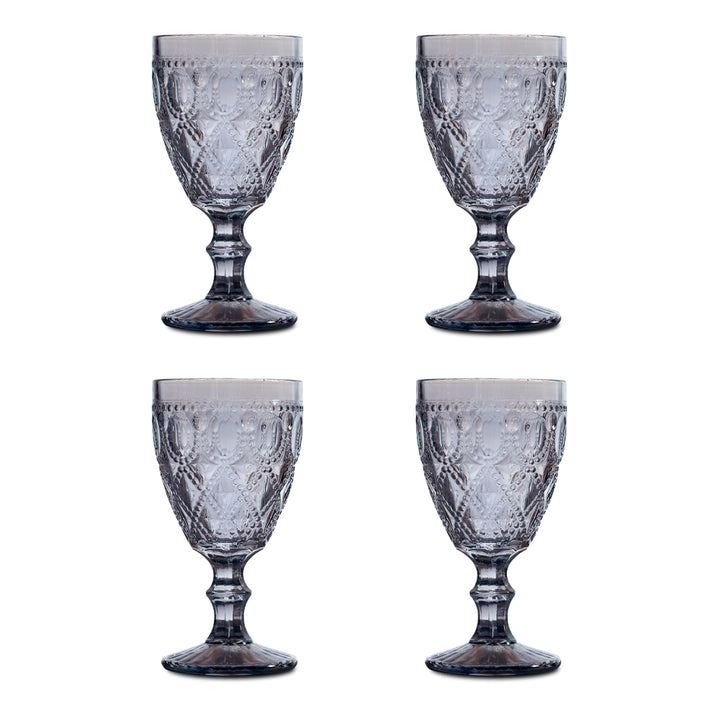 Set 4 calici in vetro 400 ml