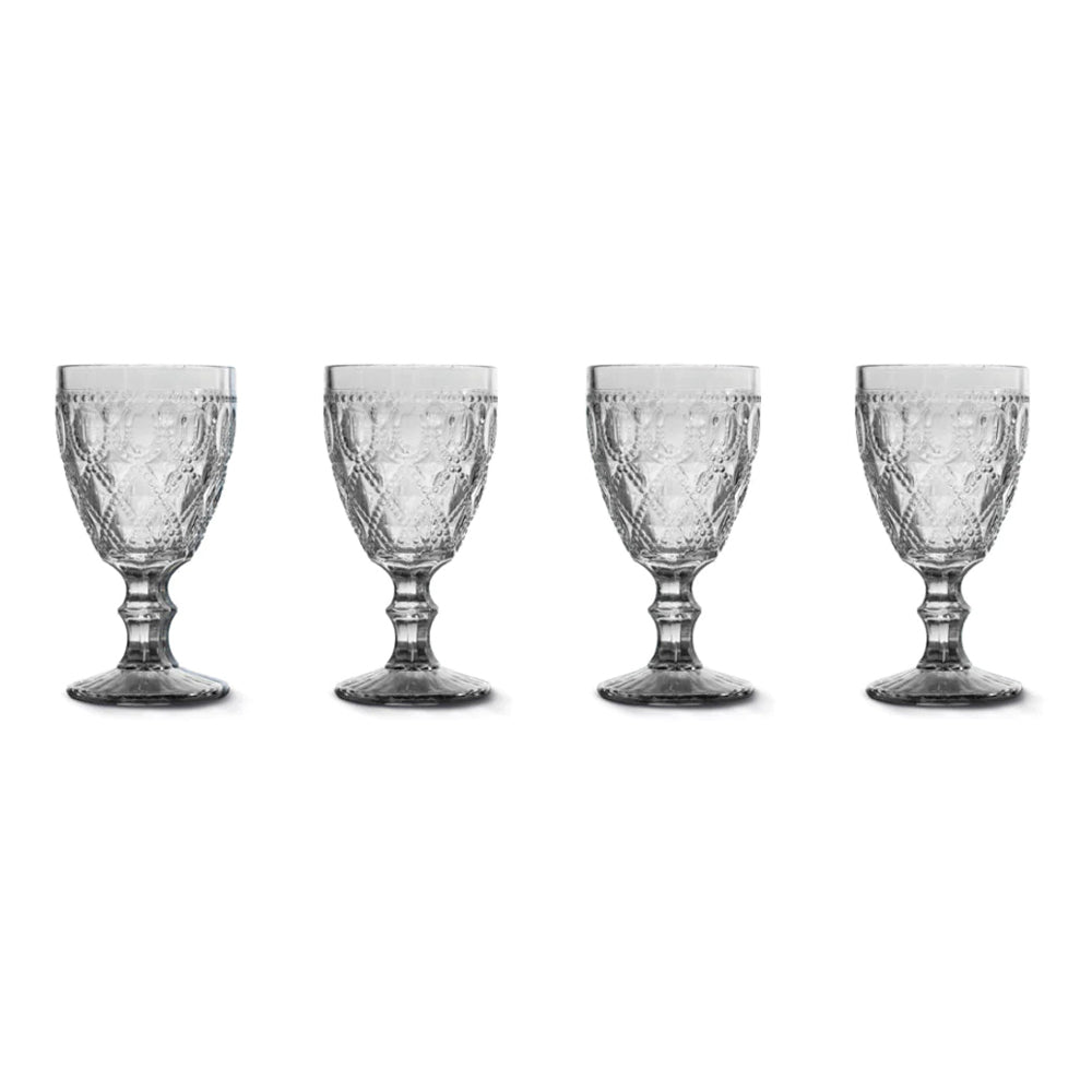 Set 4 calici in vetro 400 ml