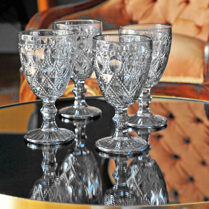 Set 4 calici in vetro 400 ml