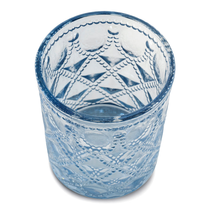 Set 4 bicchieri in vetro 400 ml