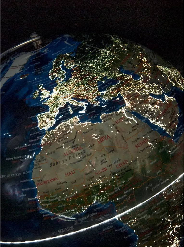 Mappamondo led  diam 30