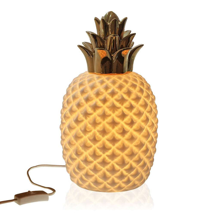 Lampada porcellana ananas