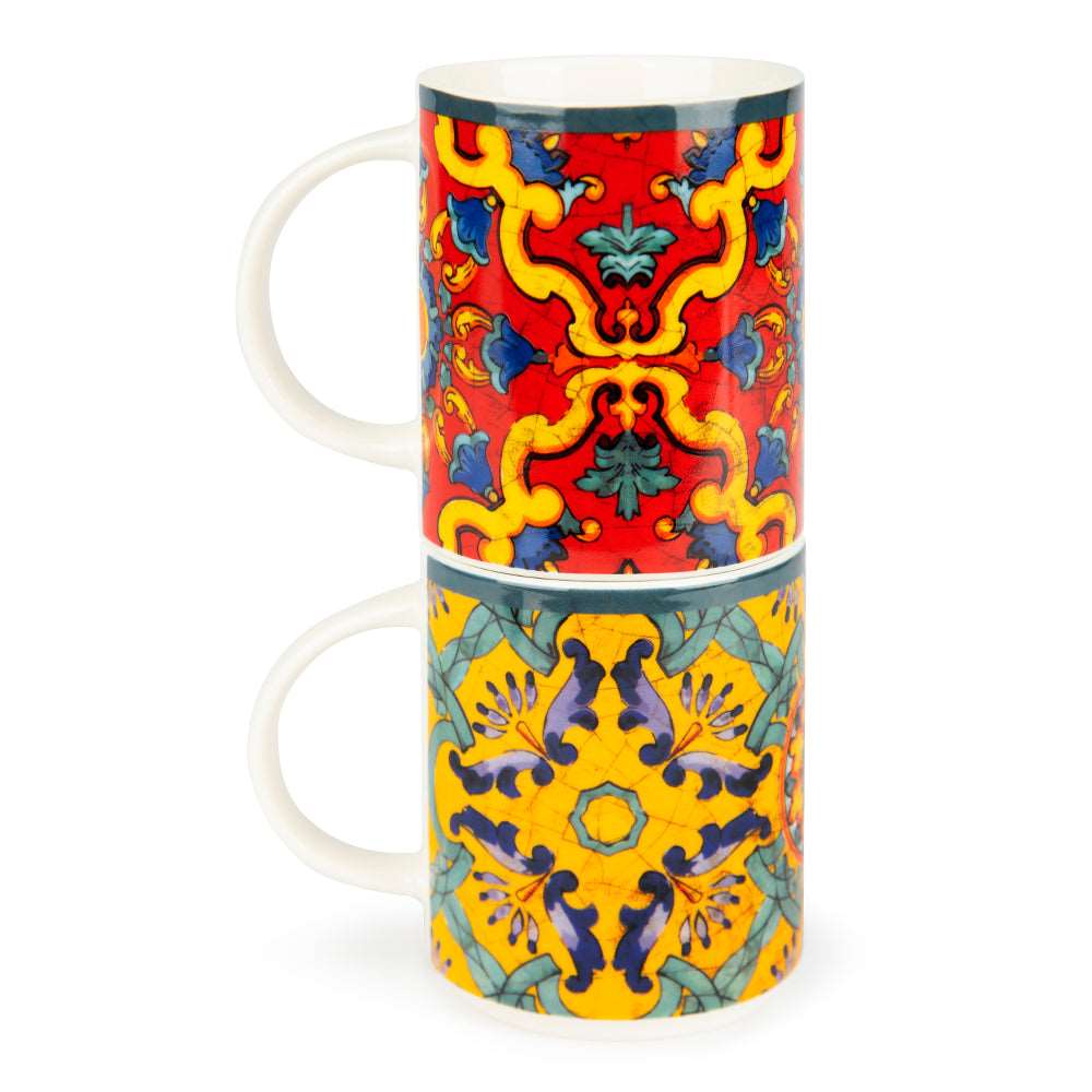 Mug TRINACRIA 30 cl assortiti