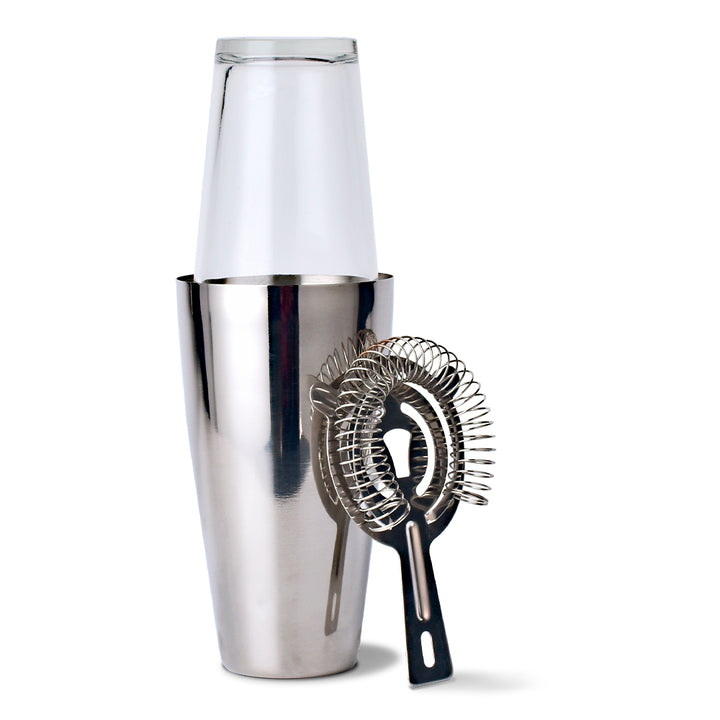 Set Cocktail, boston shaker e strainer