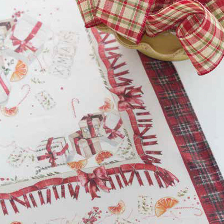 RUNNER FESTA 50X150 ROSSO  BLUMARINE