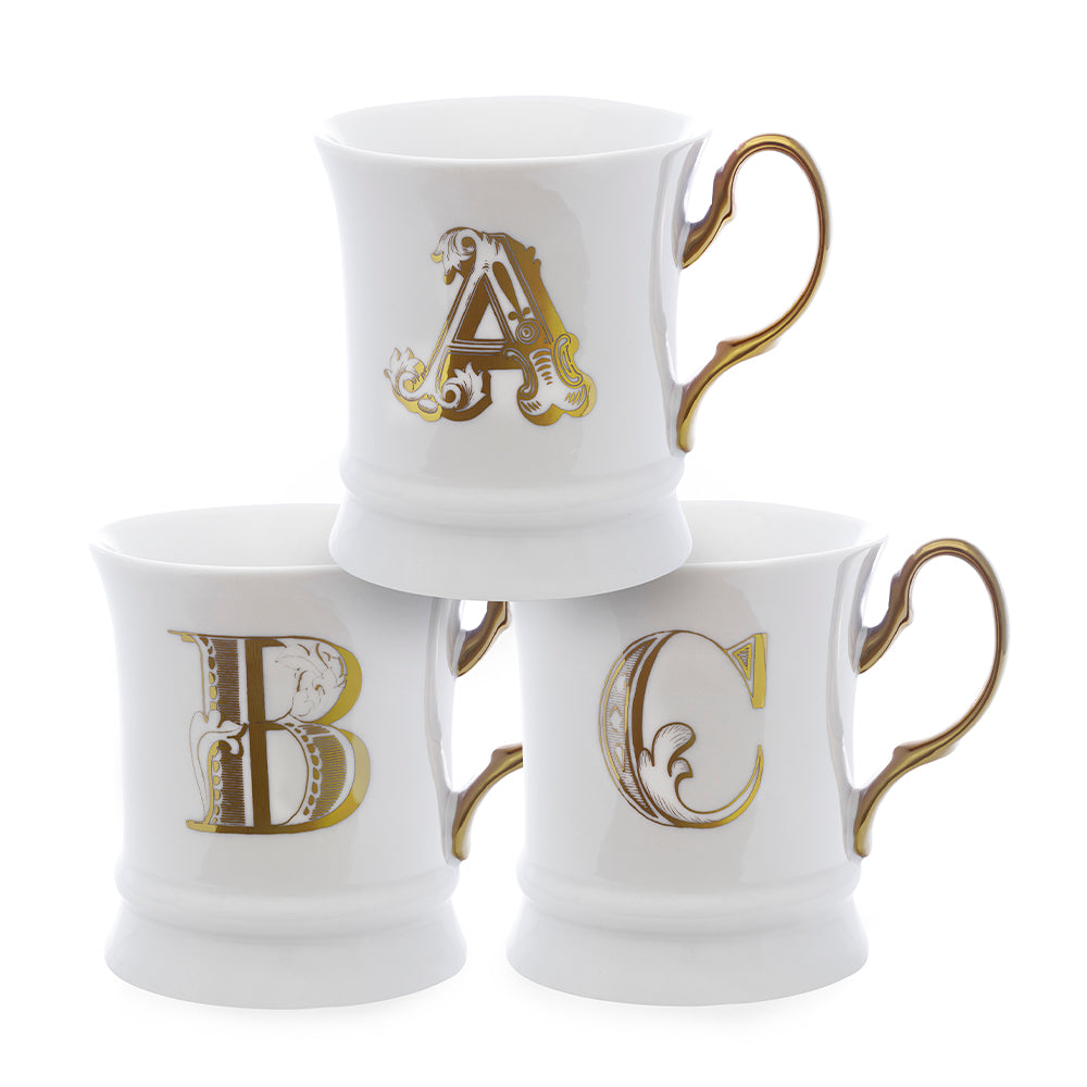 Letter Mug Gold