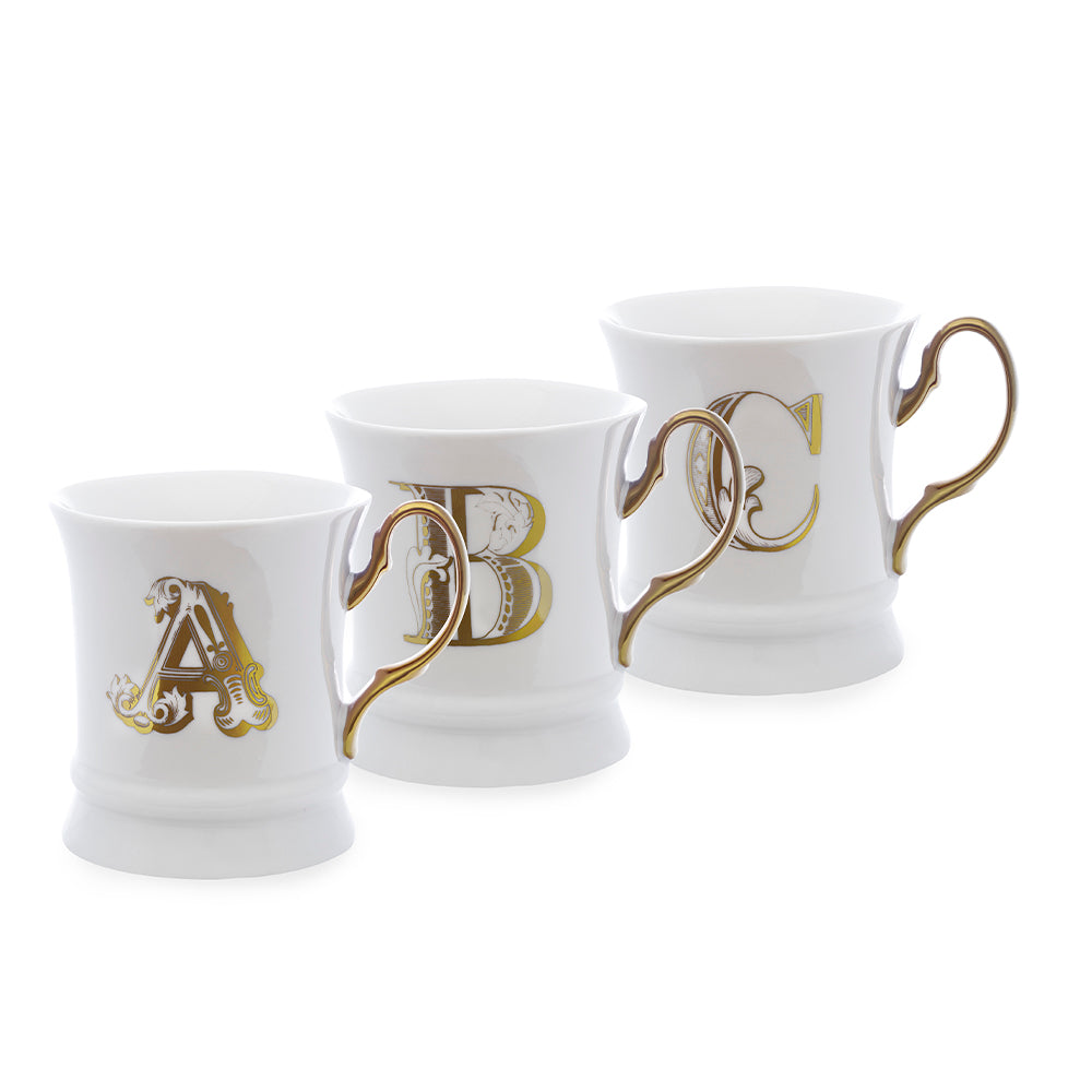 Letter Mug Gold