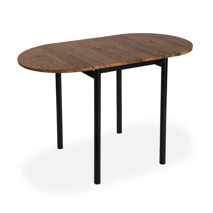 Set tavolo estensibile con 2 sedie, stile industriale