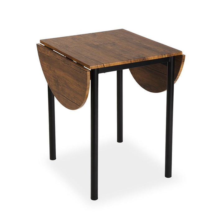 Set tavolo estensibile con 2 sedie, stile industriale