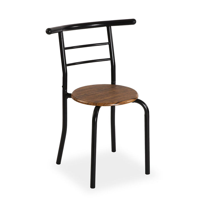 Set tavolo estensibile con 2 sedie, stile industriale