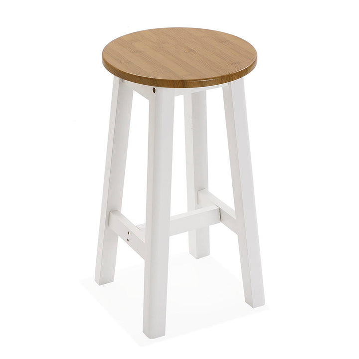 Set tavolo e 2 sgabelli salvaspazio, stile industriale