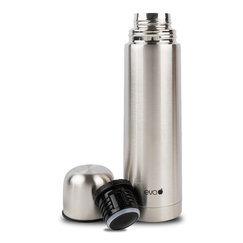 THERMOS ACCIAIO INOSSIDABILE + TAPPO VITE